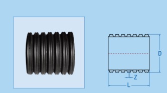 nối ống gân gia công từ ống gân thành đôi hdpe