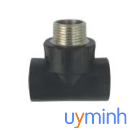 Tê ren ngoài HDPE hàn nối trong