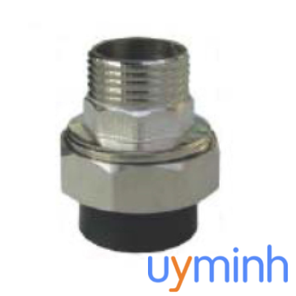Zắc co ren ngoài HDPE hàn nối trong 